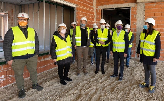 Las obras del colegio Les Foies de Gandia avanzan y estará acabado en primavera