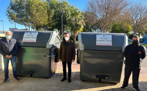 Loriguilla instala más contenedores tras el aumento de bolsas de basura por el término