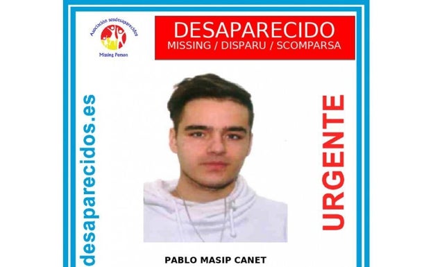 Buscan a un joven de 19 años desaparecido en Xàtiva