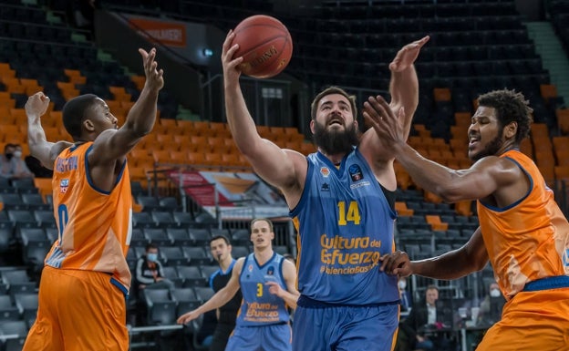 El Valencia Basket viaja a Grecia con seis jugadores de la primera plantilla y cinco canteranos