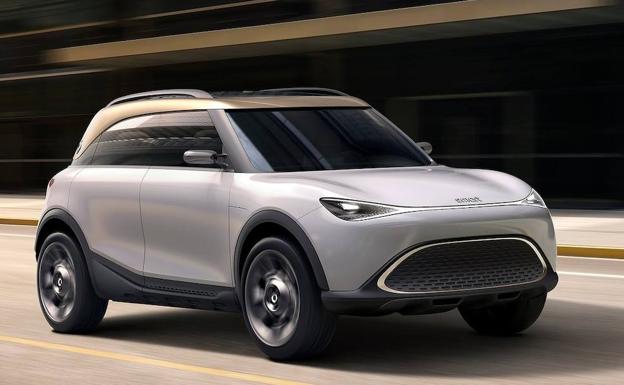 Primeros detalles de lo último de Smart, el SUV eléctrico Concept #1