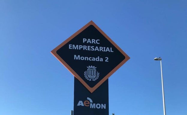 El parque empresarial Moncada 2 estrena tótem informativo