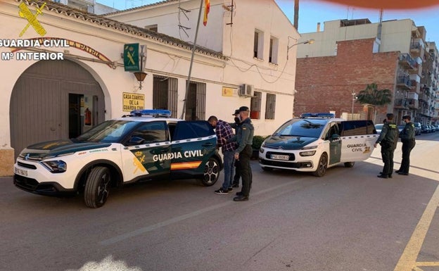 Dos detenidos por robar material de las obras del Corredor Mediterráneo