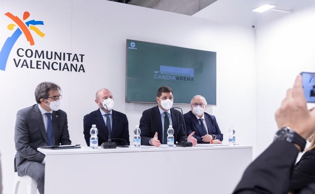 Gandia presenta en Fitur el pabellón Arena como espacio de turismo, investigación e la innovación