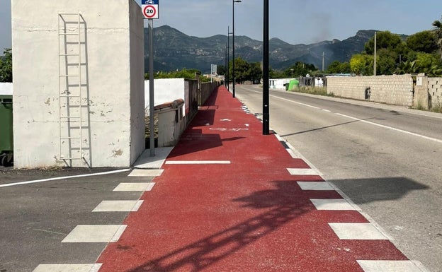 Xeraco tendrá un carril bici hasta la playa antes de que acabe 2022