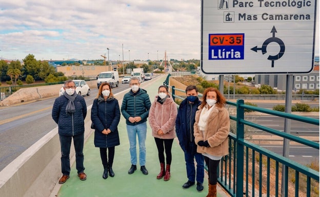 El carril ciclopeatonal del Parque Tecnológico de Paterna dará servicio a más de 10.000 personas