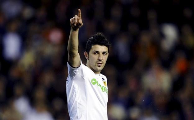 El guiño de David Villa con el Valencia en el sorteo de Copa del Rey