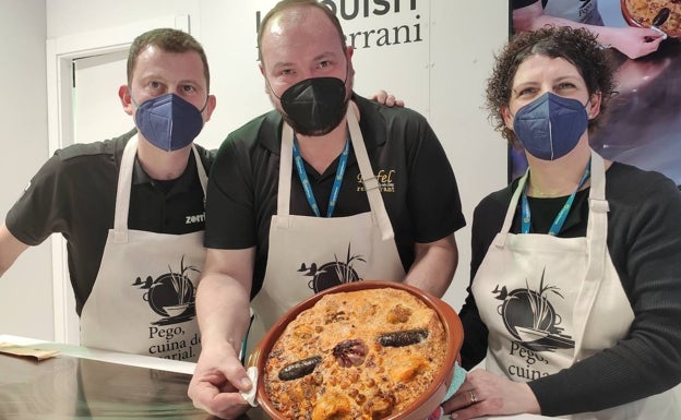 Pego muestra en Fitur el 'arròs amb crosta' y las aves del marjal