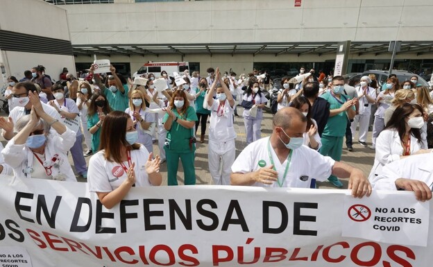 Los médicos valencianos, en pie de guerra contra Sanidad