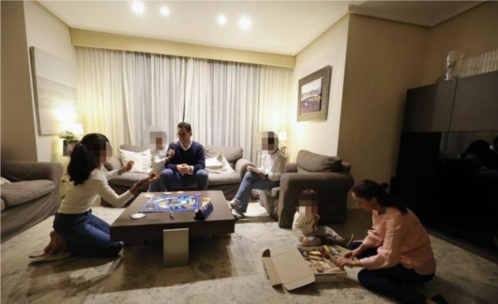 Los malabarismos de una familia con Covid