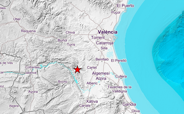 Dos terremotos seguidos sacuden Catadau y Millares