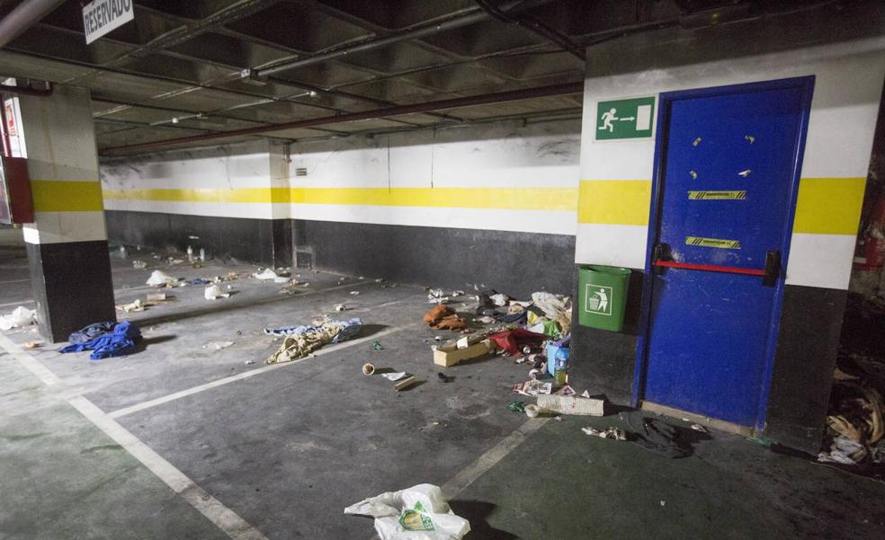 El parking de los horrores está en Valencia