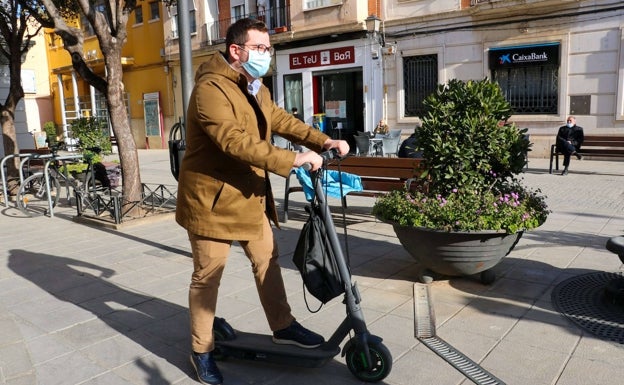 Los patinetes circularán a 25 kilómetros por hora en Quart de Poblet