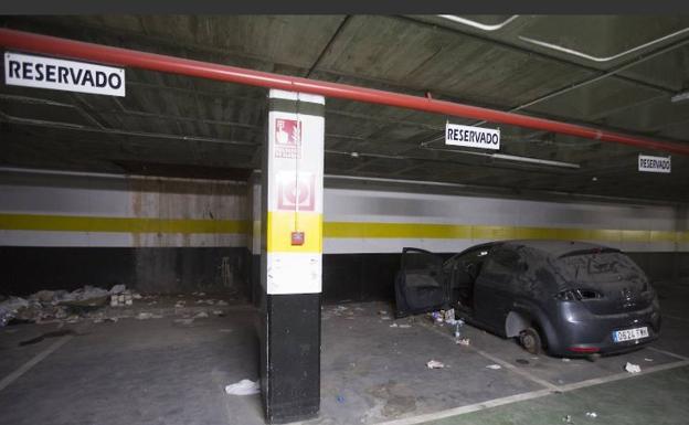 El parking de los horrores está en Valencia