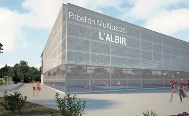 El nuevo pabellón de l'Albir, un poco más cerca de ser una realidad