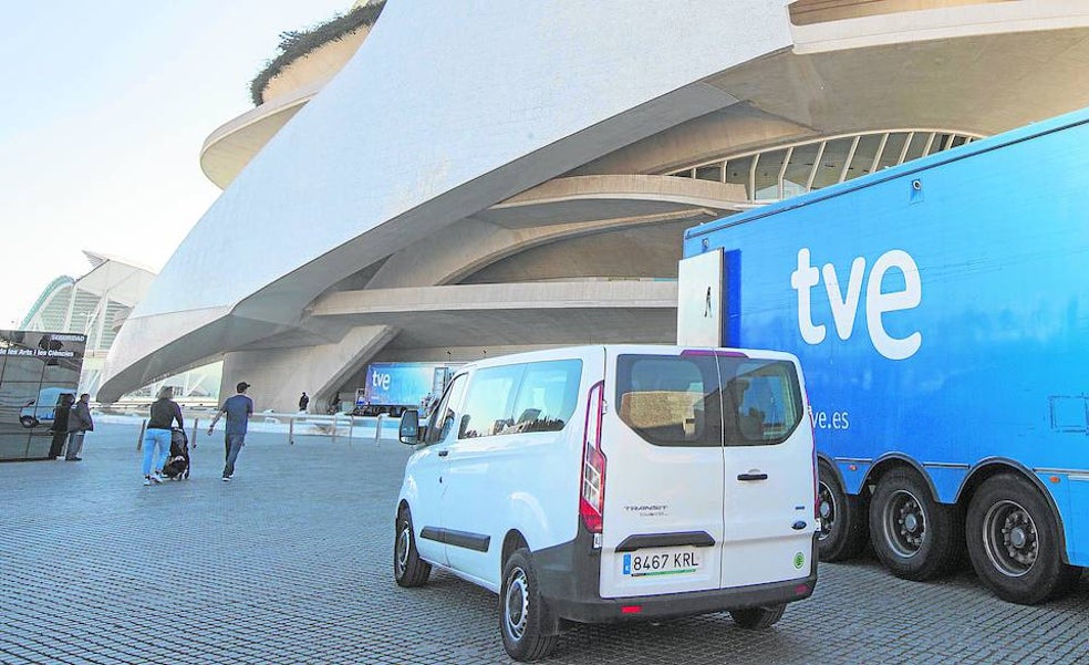 Así se transforma el Palau de Les Arts para los Goya