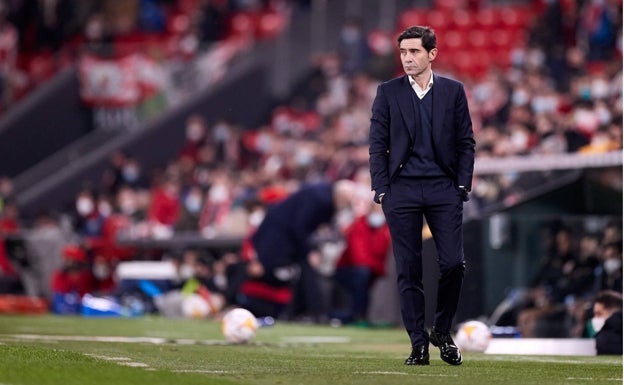 Marcelino, indignado por los horarios de las semifinales de Copa