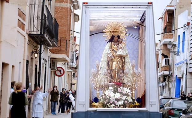 La Virgen de los Desamparados visita Fortaleny y Riola