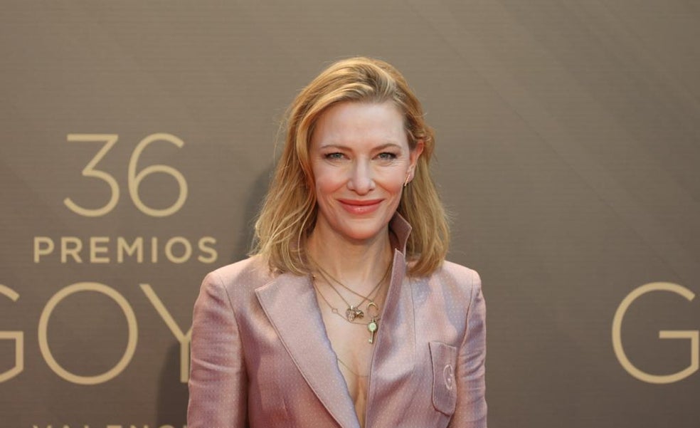Cate Blanchett: «Estar en Valencia y recibir un Goya significa muchísimo»