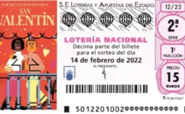El Sorteo de San Valentín deja el primer premio de la Lotería Nacional en un pueblo de 780 habitantes