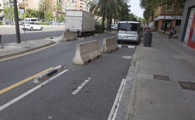 El TSJ confirma la sentencia contra Grezzi por la anulación del contrato del carril bici de la avenida del Cid