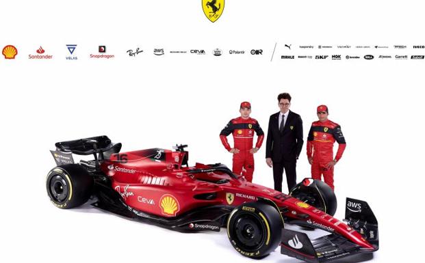 Ferrari se la juega con un F1-75 muy radical