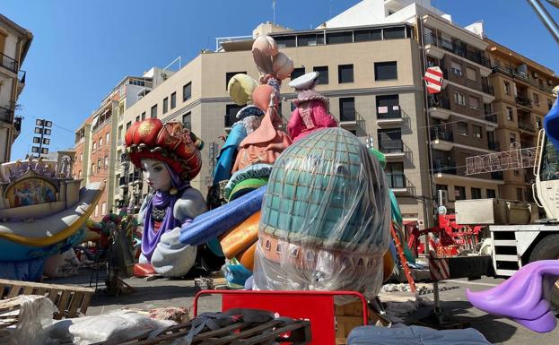 Qué día es la Plantà de la Fallas 2022: ¿cuándo empiezan a montar las fallas?