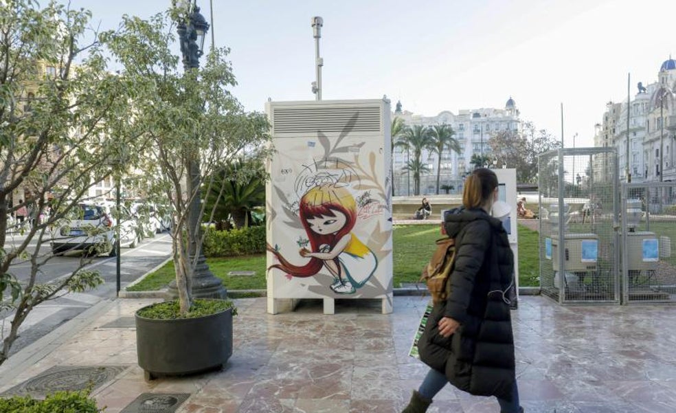 Un centro de Valencia con menos humos... pero más contaminación
