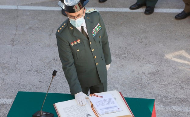 El coronel Fernández de Luz toma posesión como nuevo jefe de la Guardia Civil de Valencia