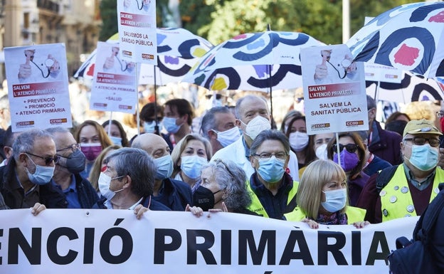 Primera protesta para pedir más medios para la Atención Especializada