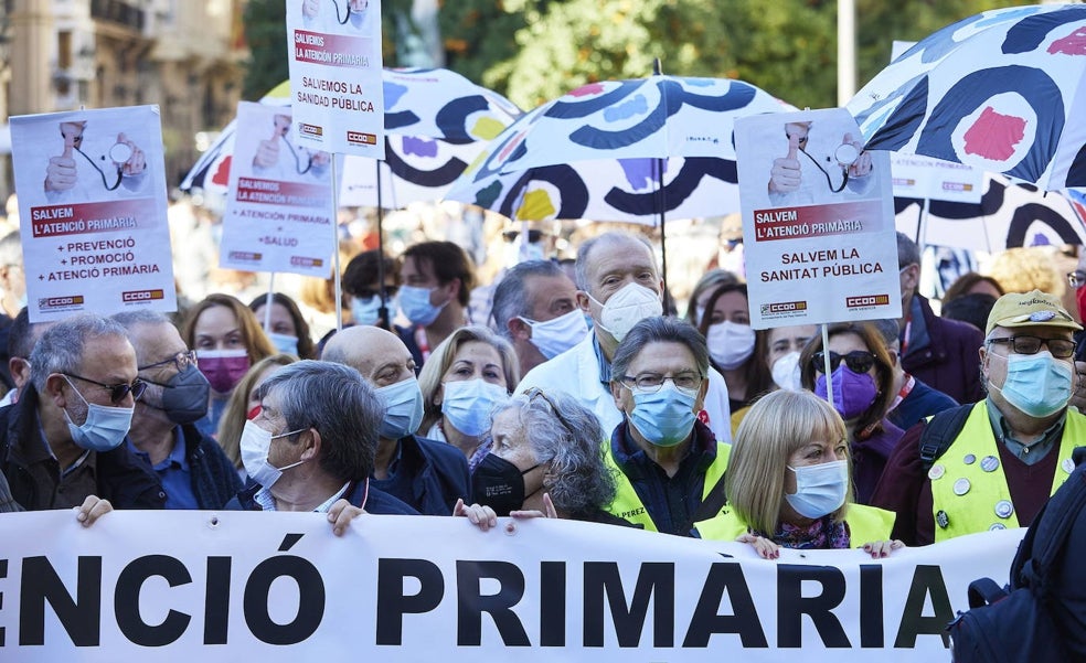 Primera protesta para pedir más medios para la Atención Especializada