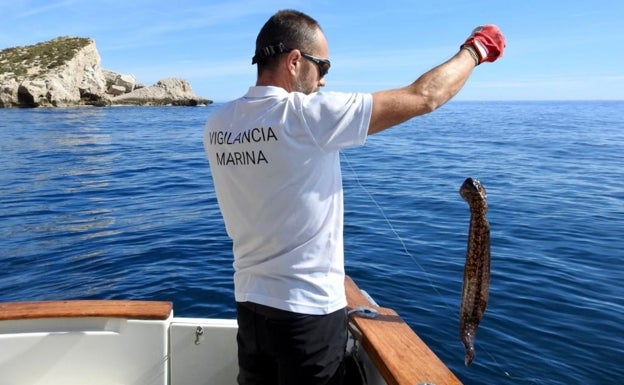 Los ecologistas piden más control contra la pesca furtiva en el Parc Natural de la Serra Gelada