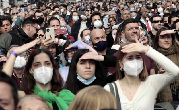 La multa por no llevar mascarilla en la mascletà