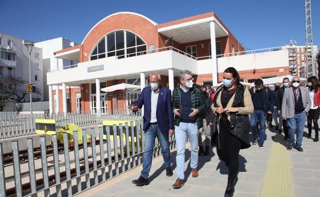 El Consell invertirá 700.000 en el taller de la estación de Dénia para adelantar un año el regreso del tren