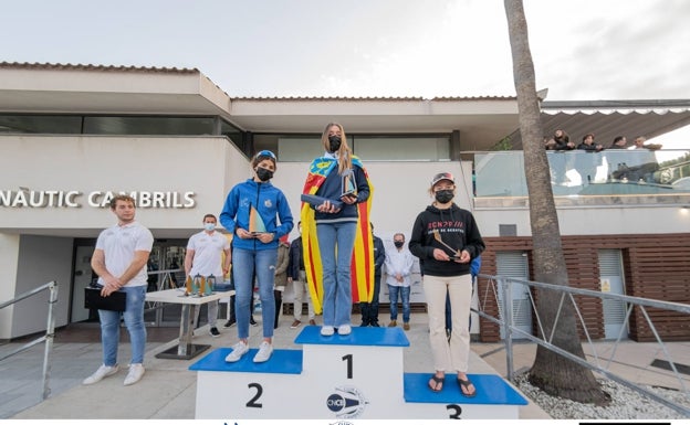 Irene de Tomás, campeona de la Copa de España ILCA 4