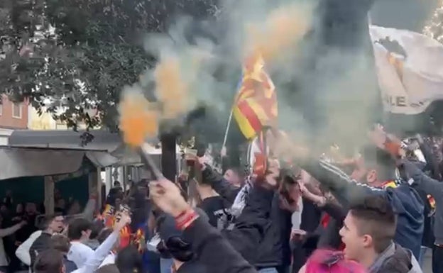 Conjura de la afición del Valencia en Mestalla: «Nunca solo estarás»