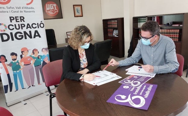 UGT denuncia la «desigualdad absoluta» en el mercado laboral comarcal en el Día Internacional de la Mujer