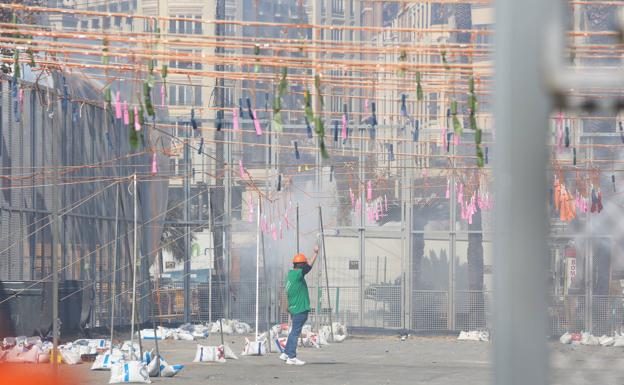 Mascletà 4 de marzo: Un tercio de la mascletà en sólo 12 segundos