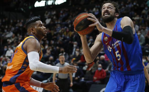 El Valencia Basket vence al Barça en la Fonteta