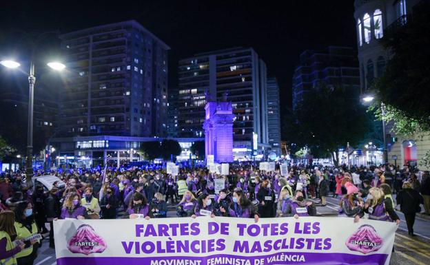 Manifestación del 8M en Valencia: horario, recorrido y vías cerradas en 2022