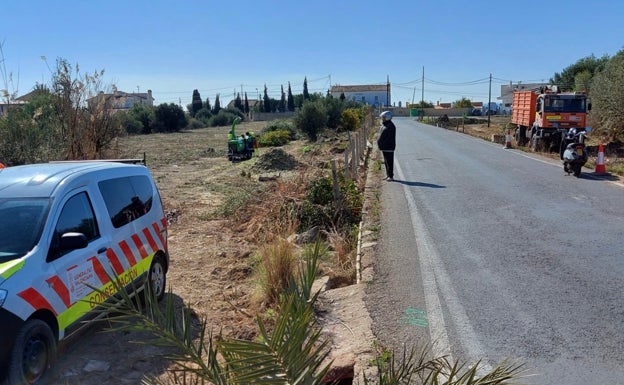 Comienzan los trabajos de mejora del vial de acceso al puerto de La Vila Joiosa