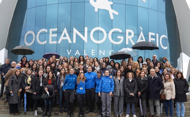 Una exposición en l'Oceanogràfic para poner en valor «la cara femenina» del agua