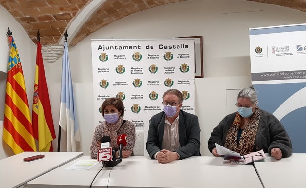 Centralizan en un local de Castalla la recogida de material para las víctimas de Ucrania