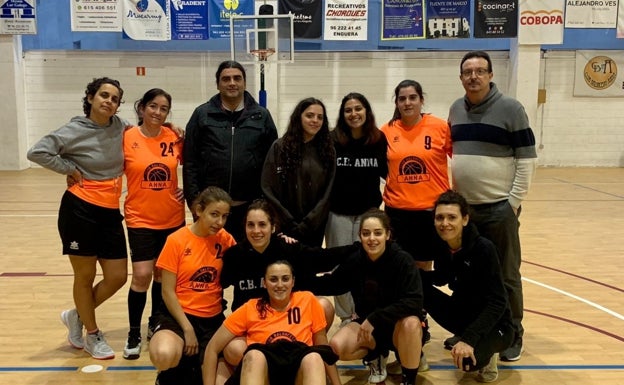 El equipo sénior masculino del Club Baloncesto Anna se reencuentra con el triunfo