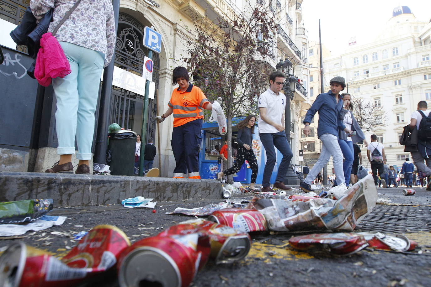 La estrategia contra los lateros en la mascletà