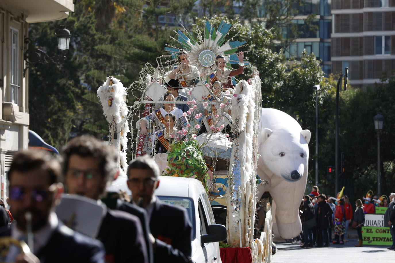 Cabalgata del Ninot en Valencia 2022