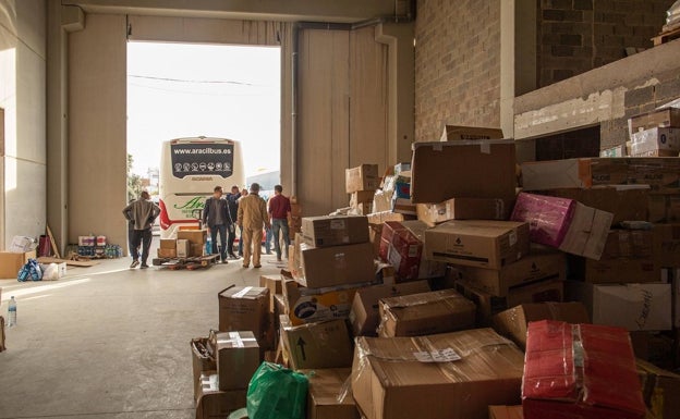 Toneladas de solidaridad desde Alboraya hasta la frontera entre Polonia y Ucrania