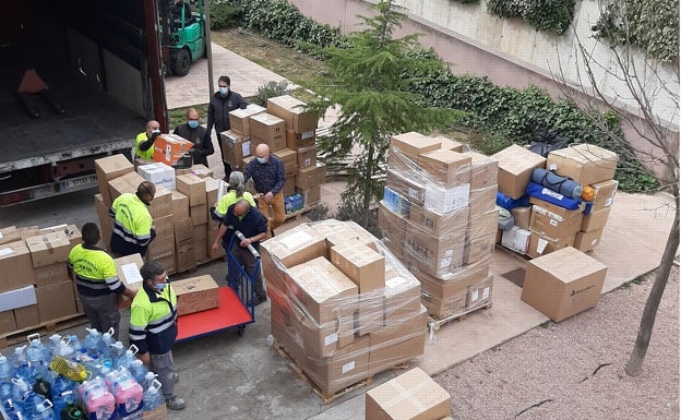 El pueblo de Cocentaina se vuelca con Ucrania