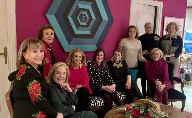 María José Catalá, invitada de honor en casa de Mayrén Beneyto