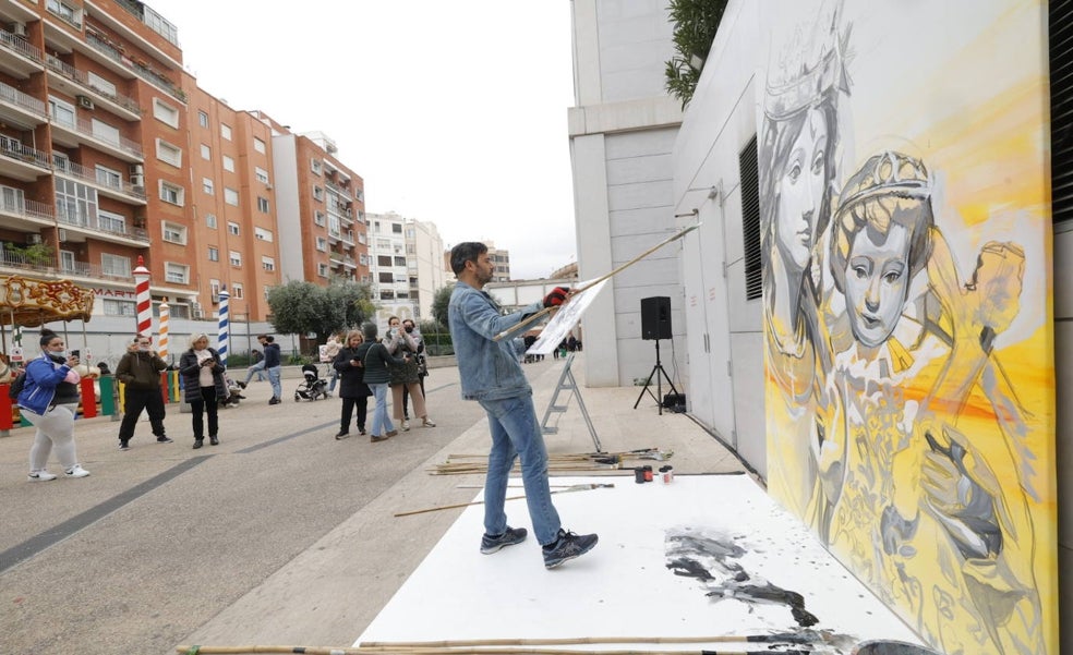 Un lienzo colosal para la Geperudeta